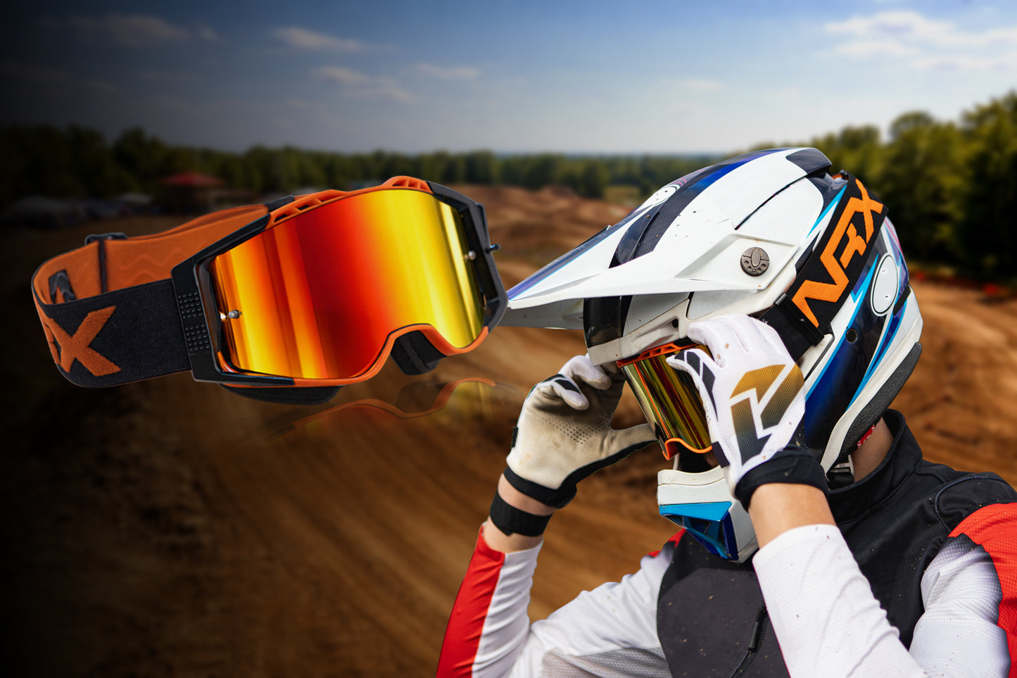 NRX Motocross Goggles FIVE01 Series